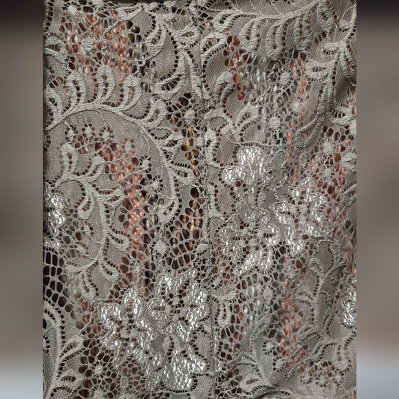 Free People Multicolor Patterned Knit and Lace Shrug - Picture 6 of 8